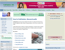 Tablet Screenshot of callingboston.com